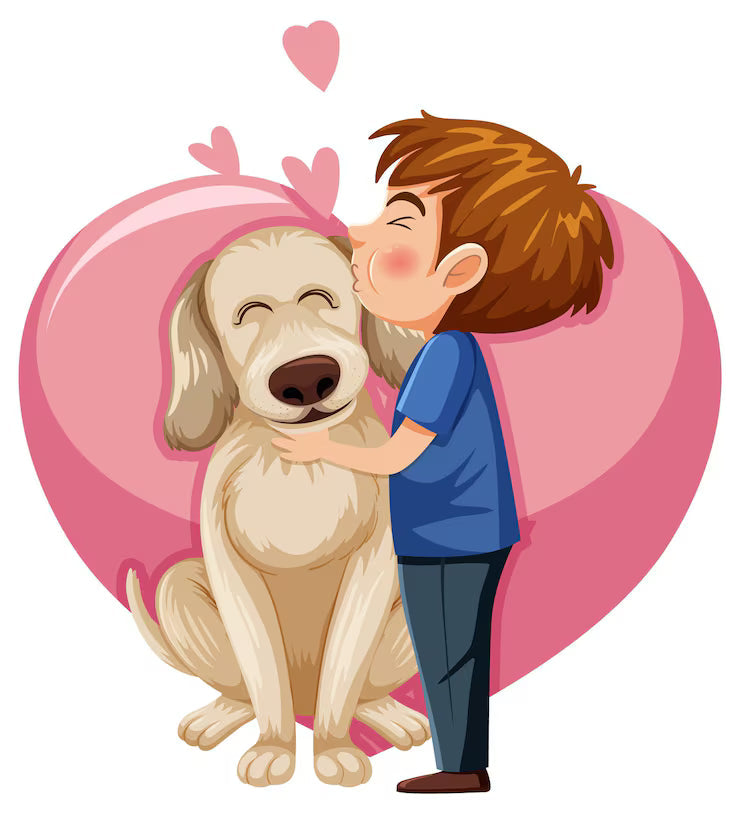 Est-ce qu'un chien aime qu'on lui fasse des bisous ?
