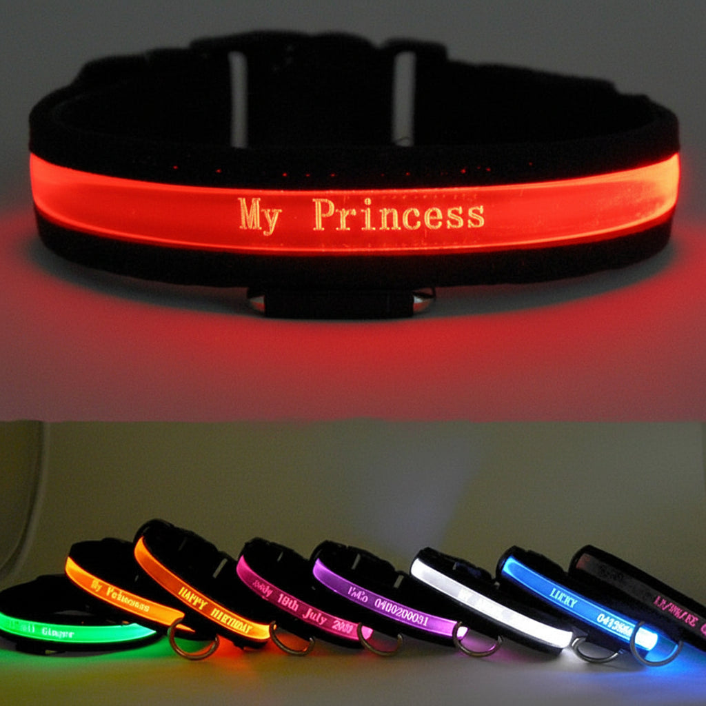 Collier Lumineux Personnalisé