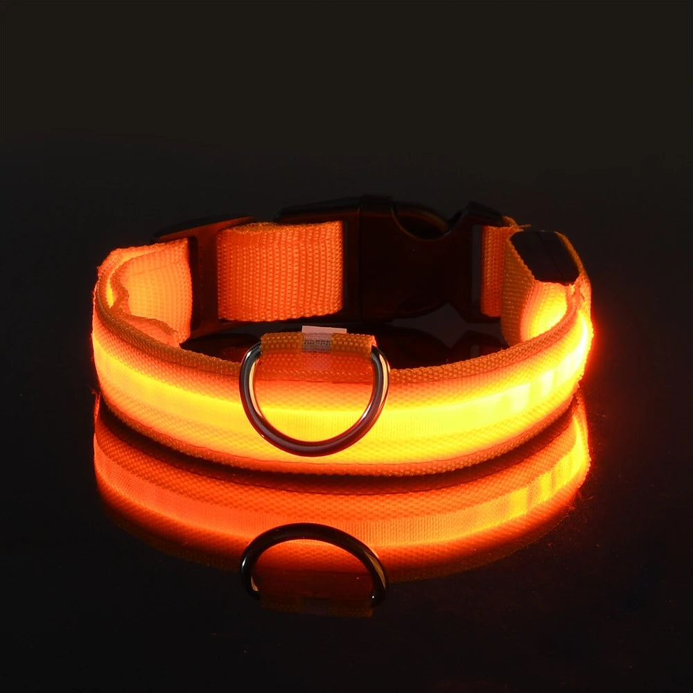 Collier Lumineux a LED orange