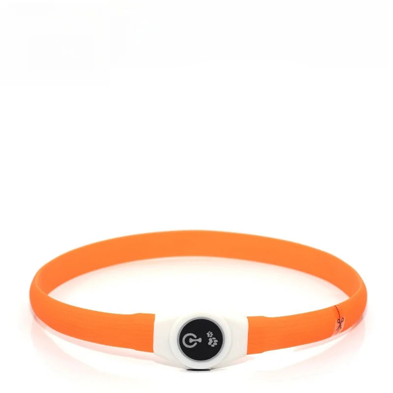 Collier_Lumineux_etanche orange