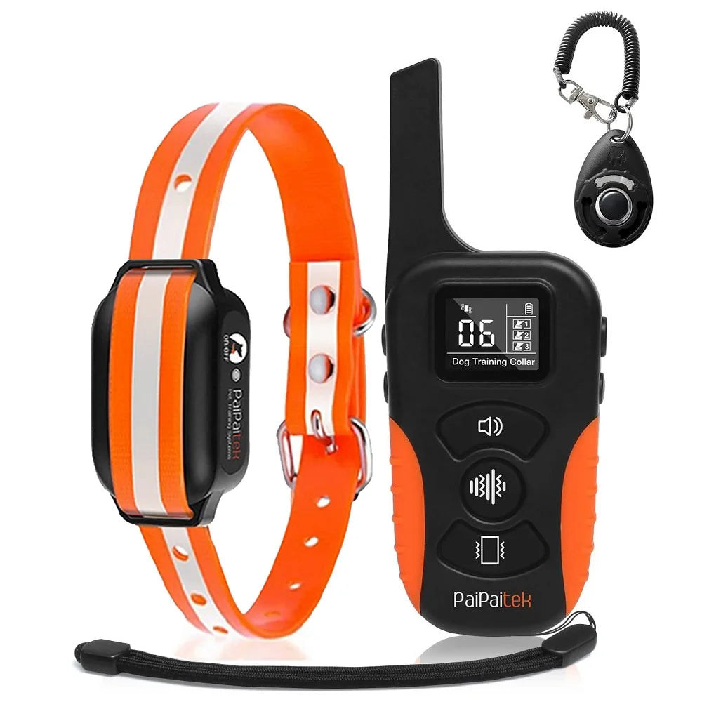 Collier de Dressage Longue Portée Orange