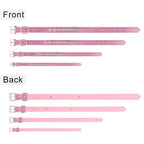 Collier Chien Personnalisé en Cuir avec Strass